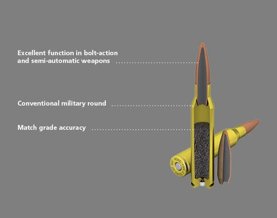 RUAG .223 Rem. SWISS P Ball 4.1 g / 63 gr